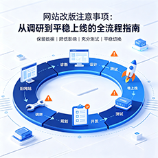 漳州建站-网站改版注意事项:从调研到平稳上线的全流程指南