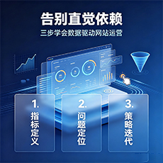 漳州建站-告别直觉依赖：三步学会数据驱动网站运营