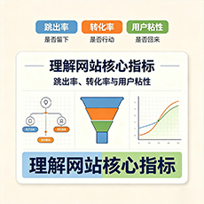 漳州建站-理解网站核心指标:跳出率、转化率与用户粘性