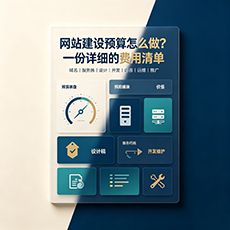 南靖建站-网站建设预算怎么做？一份详细的费用清单