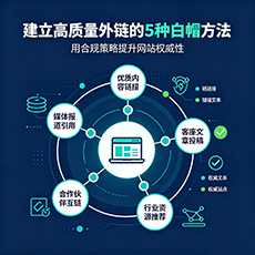 漳州建站-建立高质量外链的5种白帽方法